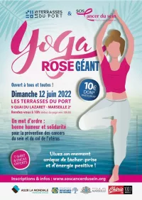Giant Pink Yoga